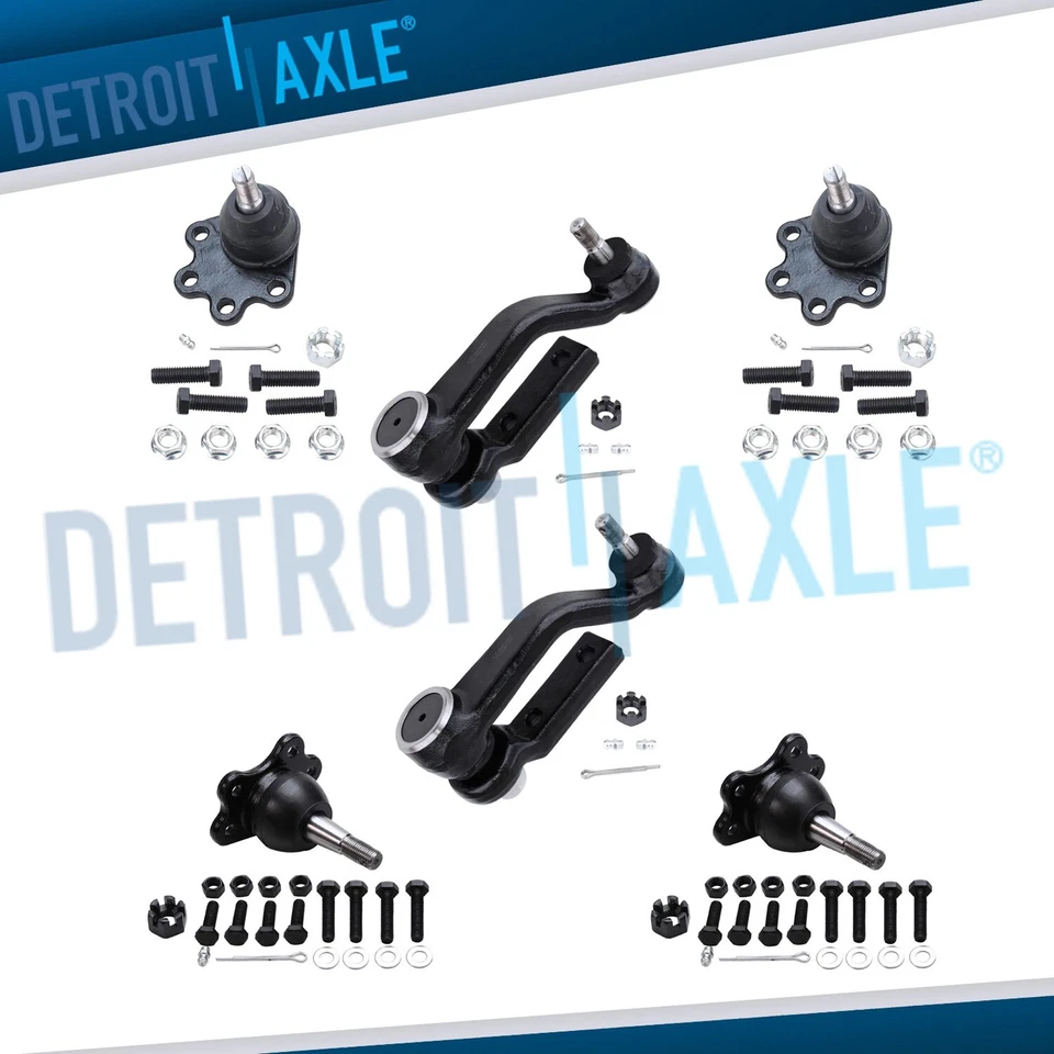 Front Idler Arm Upper Lower Ball Joint for 1990-2005 Chevy Astro GMC Safari AWD - Image 1 of 4