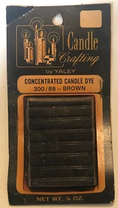 Vintage Brown Candle Crafting by Yaley Concentrated Candle Dye Sealed - Picture 1 of 2