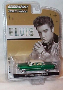 Greenlight Maßstab 1:64 Elvis Green 1955 Cadillac Fleetwood Serie 60 44740 Neu - Bild 1 von 2