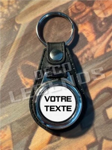 porte clés Personnalisé avec votre texte citation image  - cadeau collection - Imagen 1 de 3