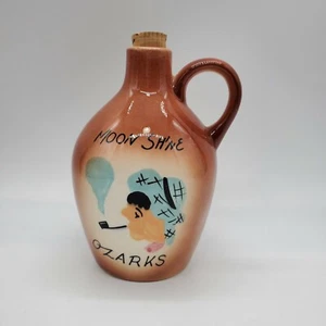 Moonshine Ceramic Jug Handle Ozarks Vintage Taneycomo Ceramics Barware - Picture 1 of 7