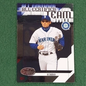 Ichiro Seattle Mariners 2002 Leaf Certified Baseball Card #AC-1 All Certified - Picture 1 of 10