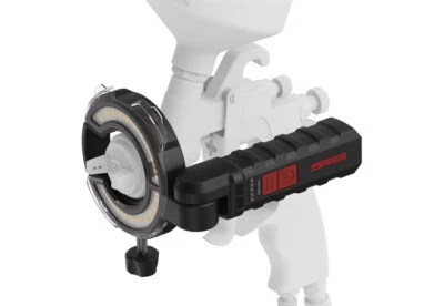 ATD 80460  w/ 10 Replacement Lenses 500 Lumen Rechargeable Saber Paint Gun Light Foto 1 de 4