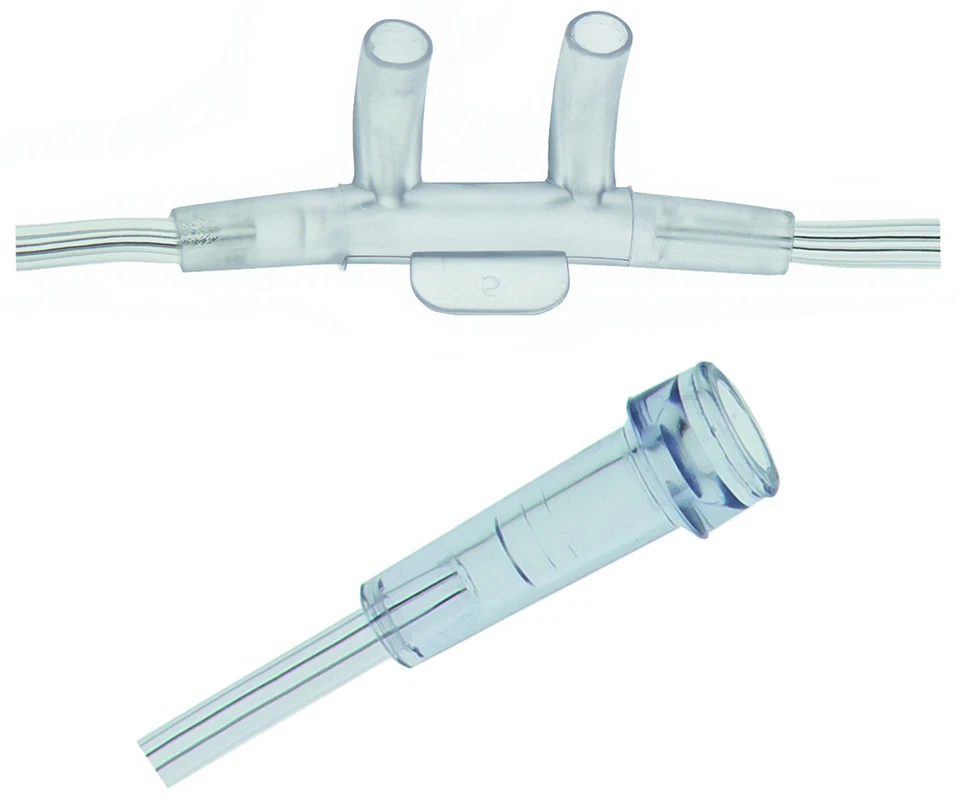 50 x Sauerstoffbrille Sauerstoffbrillen O2- Nasenbrille mit Sicherheitsschlauch - Bild 1 von 1