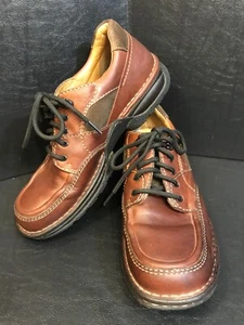 Oxford casual Clarks Active Air 31673 terreno pelle mogano uomo taglia 9M - Foto 1 di 12