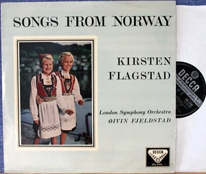 Flagstad; Fjeldstad. Songs from Norway. Decca SXL 2145 wb. NM - Picture 1 of 2