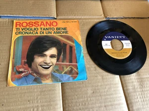 ROSSANO ICH WILL DICH SO GUT / CHRONIK EINER LIEBE 45 RUNDEN VINYL SCHALLPLATTE 1968 - Bild 1 von 2