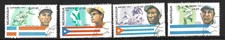 Nicaragua 1984 Baseball Players 4 x Values Used