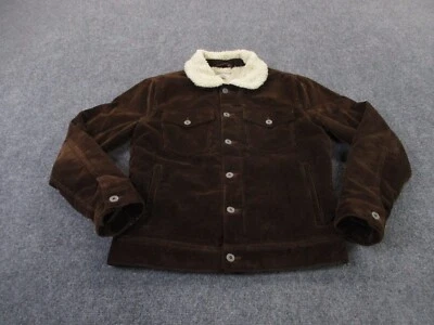 Куртка мужская Wallace Barnes S коричневая вельветовая шерпа с подкладкой тяжелое пальто тяжелая вестерн - Изображение 1 из 4