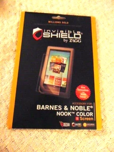 ZAGG Invisible Shield SCREEN protector for Barnes & Noble NOOK COLOR S Brand NEW - Picture 1 of 2