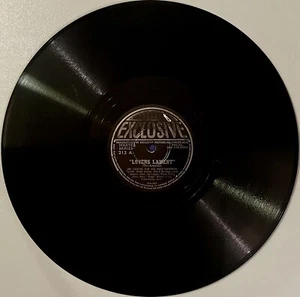 JOE LIGGINS~LOVERS LAMENT / MISS BETTY'S BLUES~BLUES 78 GRADE E- - Picture 1 of 2