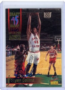 Bryan Collins 1995 Draft Day Signature Rookies Auto 1660/7750