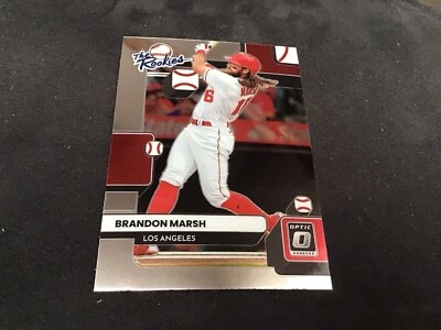 2022 Donruss Optic The Rookies TR-8 Brandon Marsh Silver Prizm - Image 1 of 4