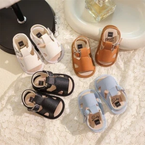 2025 Baby Summer Sandals Soft Sole First Walkers - Picture 1 of 9