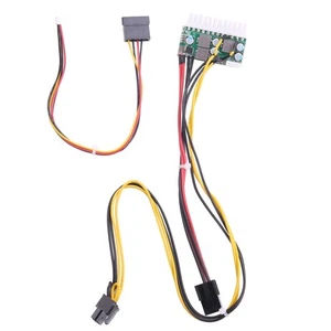 Pci-E 6Pin Eingang Dc 12V 300W Dc-Atx-300W 24Pin Atx Psu Netzteilmodul Q7J7 - Afbeelding 1 van 10