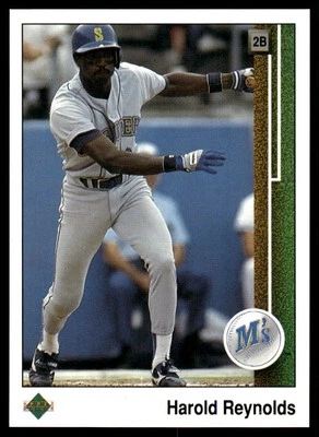 1989 Upper Deck #249 Harold Reynolds - Image 1 of 2