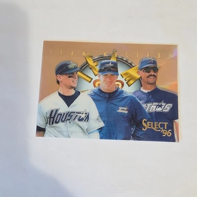 1996 年精选团队核 (#26) 休斯顿太空人队 Jeff Bagwell Craig Biggio Bell — 第 1/3 张图片