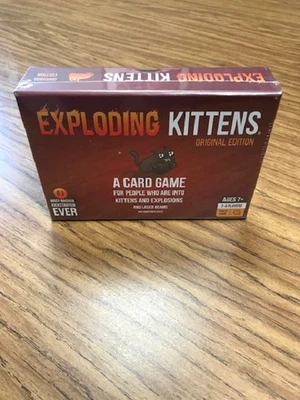 Exploding Kittens A Russian Roulette Card Game Easy Family-Friendly Party - Image 1 of 4