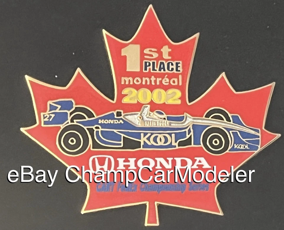 Carro Honda Dario Franchitti Montrel Win 2002 FedEx ChampCar Pin Team Kool Green Foto 1 de 1