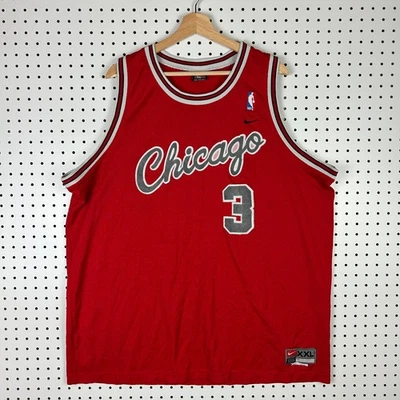 Tyson Chandler Chicago Bulls Jersey XXL Nike Swingman Red Swoosh READ Stitched - Image 1 of 4