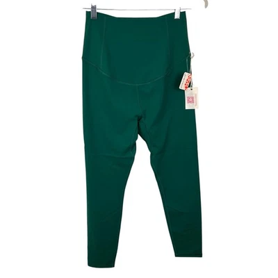 NEW Free People Movement x Hatch Never Better Leggings M Maternity Garden Green - Image 1 of 4