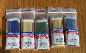 YLI Ribbon Floss, Shimmer Blend, Lot of 5, Assorted Shades - Picture 1 of 1