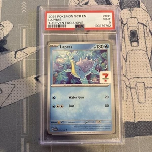 Lapras #31 - Pokemon Stellar Crown 7-11 Stamped Promo - PSA 9 - Picture 1 of 2