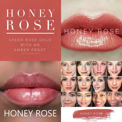 Authentic LipSense full size long lasting lip color!  HONEY ROSE - Image 1 of 4