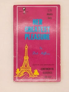 Her Greatest Pleasure by Dick Hoffman (1968, Continental Classics) - Imagen 1 de 4