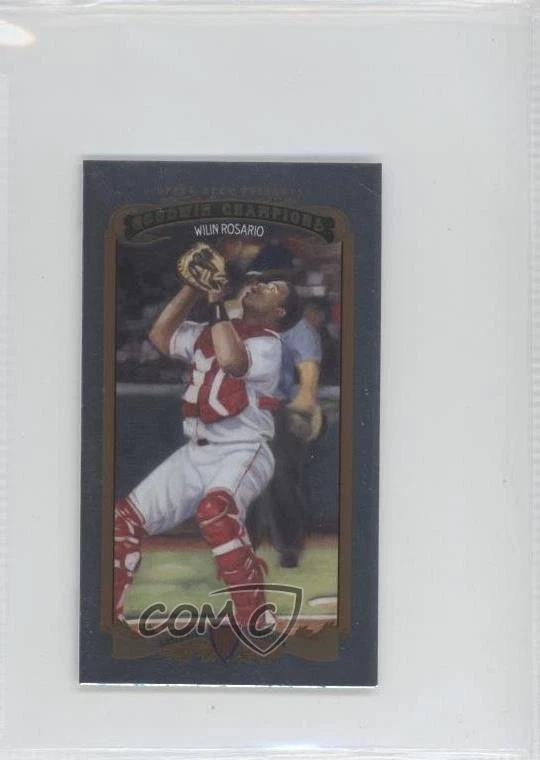 2012 Upper Deck Goodwin Champions Minis Foil Wilin Rosario #221 Rookie RC - Image 1 of 2