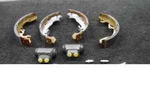 PARA FORD ESCORT VAN ZAPATAS DE FRENO TRASERAS Y 2 CILINDROS DE FRENO - Imagen 1 de 1