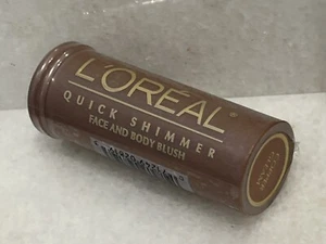 L'oreal Quick Shimmer Face & Body Blush - Copper Gleam - 0.5 oz Sealed - Picture 1 of 3
