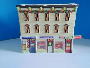 1992 Coco Cola Town Square Collection Dick's Corner Luncheonette # 7400 - Bild 1 von 12