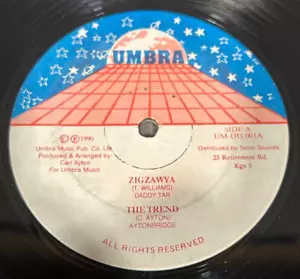 Daddy Tar / Aytonbridge* - Zigzawya / The Trend 12" Vinyl 1990 Reggae Umbra Label - Bild 1 von 4