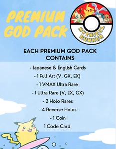 JCC Pokémon - Paquete Premium Mystery GOD - FUEGO garantizado - Imagen 1 de 1