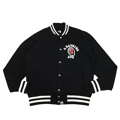 A BATHING APE (BAPE) Giacca limitata BAPE Bathing Ape Sweat Varsity Stajan taglia M LOGO BAPE di JPN