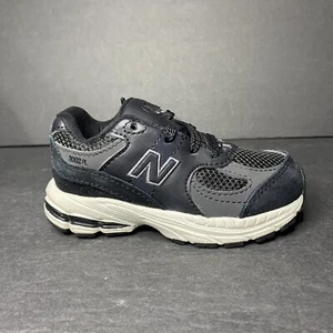 New Balance 2002R Black Phantom IC2002BK Toddler TD Infant - Sz 7 M - Picture 1 of 8