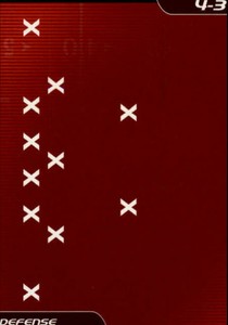 2002 NFL Showdown Plays #P54 Stack It Up