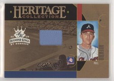 2005 Donruss Diamond Kings Heritage Collection Jerseys /50 Phil Niekro #HC21 HOF