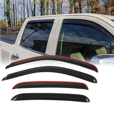 OEM Genuine 2007-2013 Chevy Silverado 1500 Window Visor Sun Rain Guard Deflector - Image 1 of 4