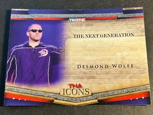 2010 Tristar TNA Icons MISSING AUTOGRAPH PROOF Next Generation Desmond Wolff #6 - Picture 1 of 2