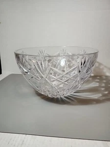 Waterford Westbrooke 10" Clear Lead Crystal Fruit Candy Bowl G8748 Vase Signed - Picture 1 of 10