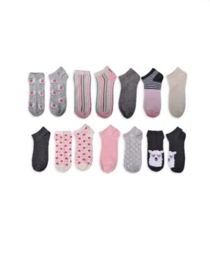 Женские носки низкого покроя без границ, упаковка 10 шт., размеры 4-10 - Изображение 1 из 4
