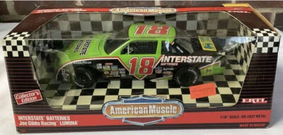 ERTL 1992 American Muscle Interstate Batteries #18 Dale Jarrett Diecast Car 1:18 Foto 1 de 4