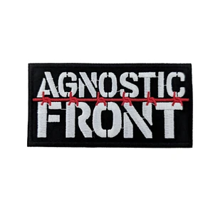 Agnostic Front Patch, Agnostic Front Bügelbild Patch, Hardcore Punk - Bild 1 von 1
