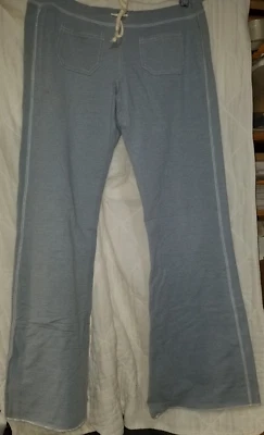 Pantalones de salón Mudd Vintage Y2K azul pierna ancha cordón cintura 32. Foto 1 de 4