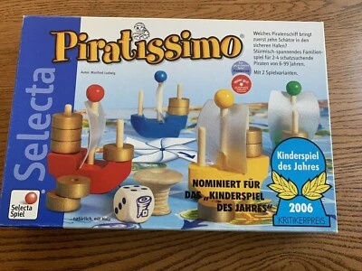 Rio Grande Board Game Piratissiomo Wood Pieces Ages 6 and Up 2-4 Players - Image 1 of 4