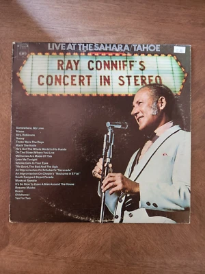 Ray Conniff -Ray Conniff's Concert In Stereo Live At The Sahara/Tahoe  DOUBLE LP - Image 1 of 4