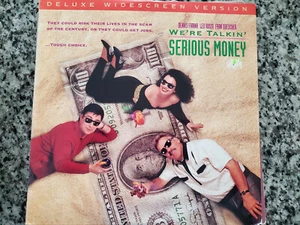 LASERDISC (box1) #37 WE'RE TALKIN' SERIOUS MONEY Dennis Farina Fran Dresher - Picture 1 of 2