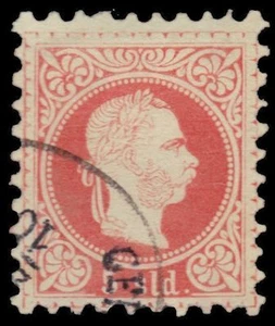 AUSTRIAN TURKISH OFFICES 7E (Mi3iia) - Franz Josef "Perf 9.5 x 9.5" (pa9051) - Picture 1 of 1